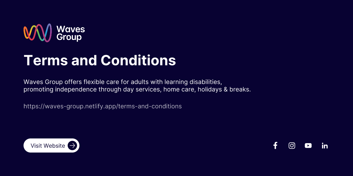 Wave Group Terms and Conditions - Waves Group